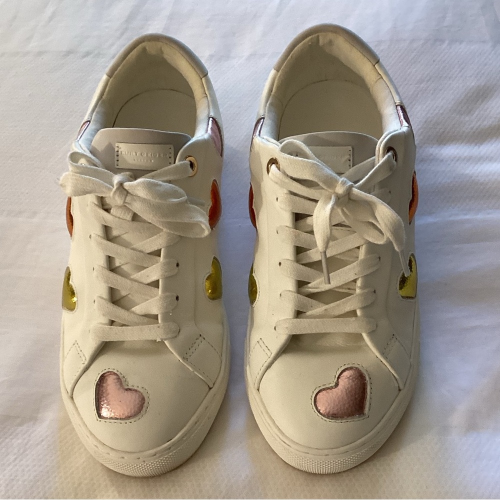 KURT GEIGER LONDON Lane Love Low Top Sneakers - Picture 3 of 12